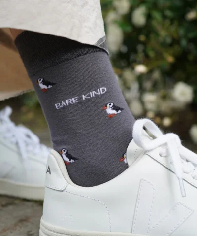 Bare Kind Bambus Socken ERW | Puffin kleinmotiv