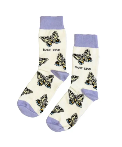 Bare Kind Bambus Socken ERW | Schmetterling