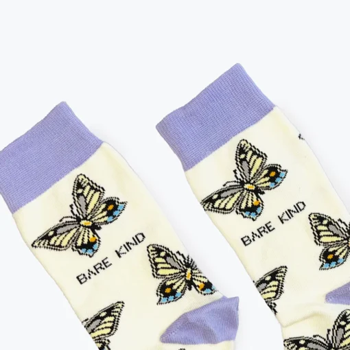 Bare Kind Bambus Socken ERW | Schmetterling