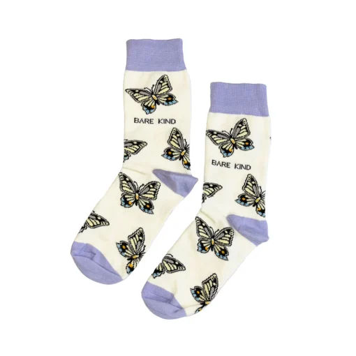 Bare Kind Bambus Socken ERW | Schmetterling