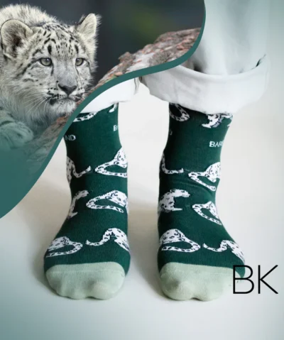 Bare Kind Bambus Socken ERW | Schneeleopard