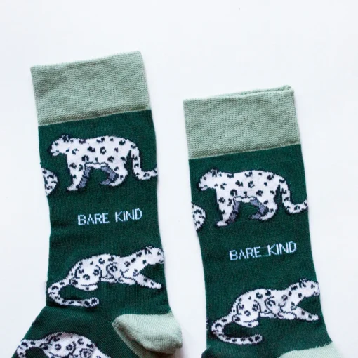 Bare Kind Bambus Socken ERW | Schneeleopard