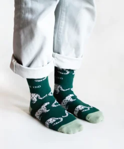 Bare Kind Bambus Socken ERW | Schneeleopard