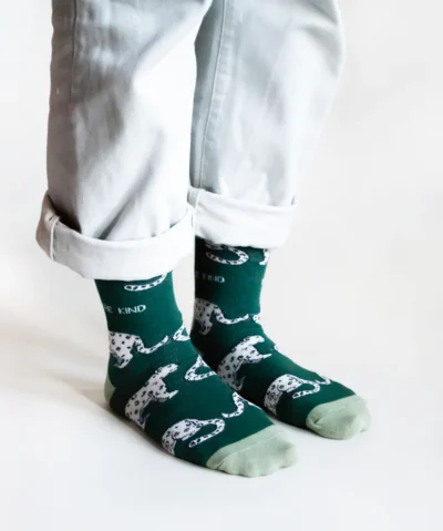 Bare Kind Bambus Socken ERW | Schneeleopard