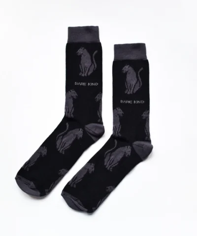 Bare Kind Bambus Socken ERW | Schwarzer Panther