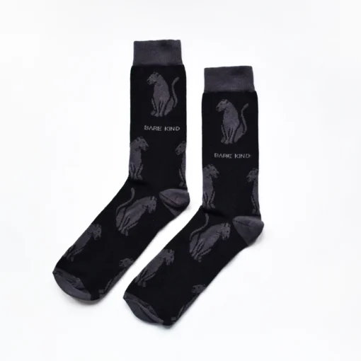 Bare Kind Bambus Socken ERW | Schwarzer Panther