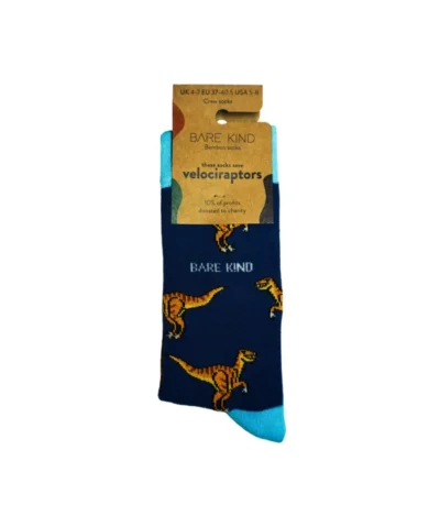 Bare Kind Bambus Socken ERW | Velociraptor