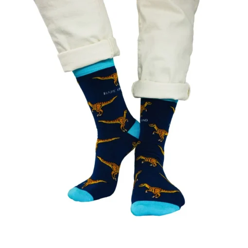 Bare Kind Bambus Socken ERW | Velociraptor