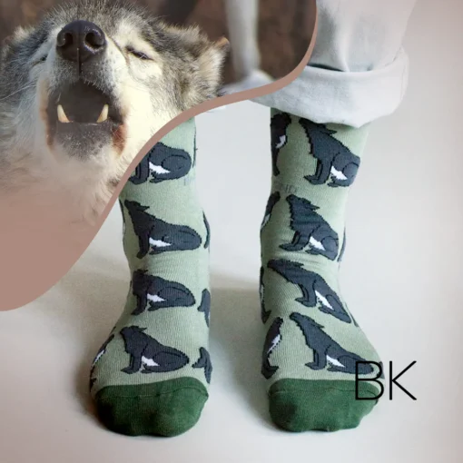 Bare Kind Bambus Socken ERW | Wolf