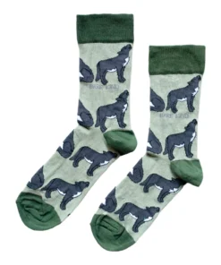 Bare Kind Bambus Socken ERW | Wolf