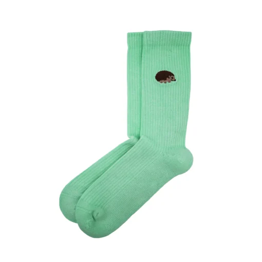 Bare Kind Bambus Socken gerippt ERW | Igel mint