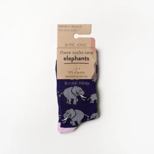 Bare Kind Bambus Socken Kids | Elefant