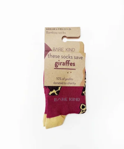 Bare Kind Bambus Socken Kids | Giraffe