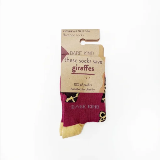 Bare Kind Bambus Socken Kids | Giraffe