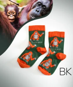 Bare Kind Bambus Socken Kids | Orangutan