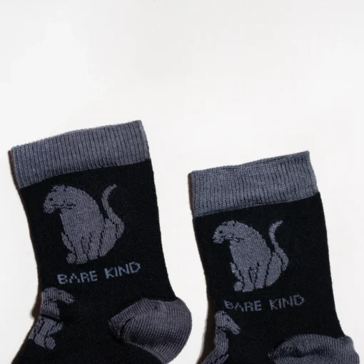 Bare Kind Bambus Socken Kids | Schwarzer Panther