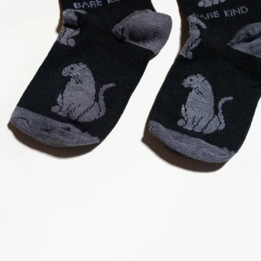 Bare Kind Bambus Socken Kids | Schwarzer Panther