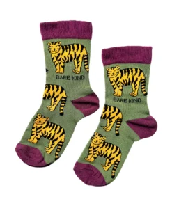 Bare Kind Bambus Socken Kids | Tiger