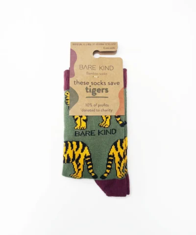 Bare Kind Bambus Socken Kids | Tiger