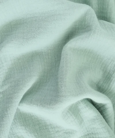 BIBAK Babydecke 70 x 70 cm aus Bio-Baumwolle | Minze