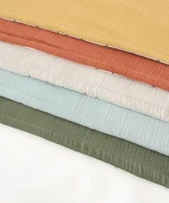 BIBAK Babydecke gepolstert 75 x 95 cm | Terrakotta