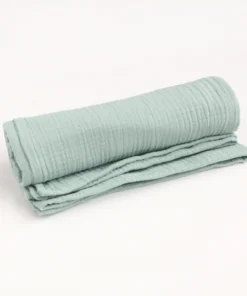 BIBAK Bio Baumwoll-Musselin Nuschi Tuch 100 x 100 cm | MINZE