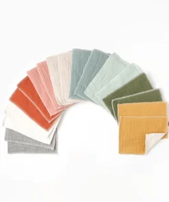 BIBAK Packung waschbare Tücher 18 Stk. | regenbogen