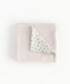 BIBAK Babydecke gepolstert 75 x 95 cm | Beige