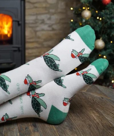 Bare Kind X-MAS Bambus Socken ERW | Schildkröte