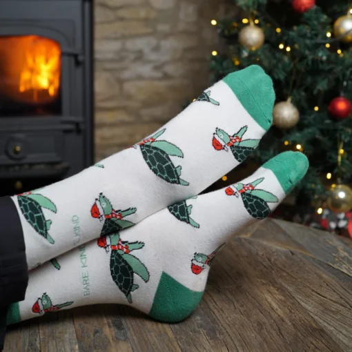 Bare Kind X-MAS Bambus Socken ERW | Schildkröte