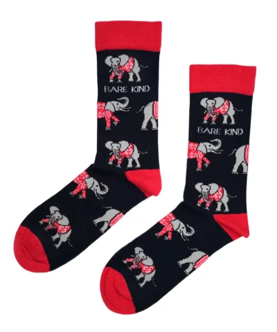 Bare Kind X-MAS Bambus Socken ERW | Elefant