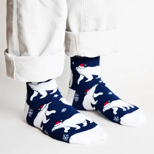 Bare Kind X-MAS Bambus Socken ERW | Eisbär