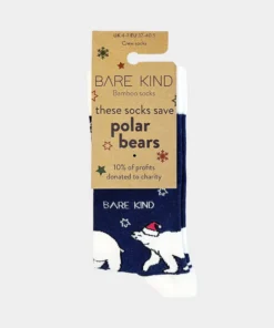 Bare Kind X-MAS Bambus Socken ERW | Eisbär