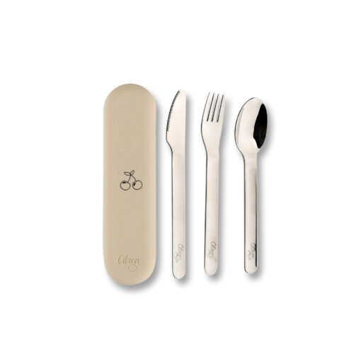 Citron Kinder Besteck-Set Cherry Edelstahl