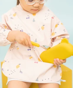 Zoe the Koala Besteckset mit Silikonhülle | Mustard