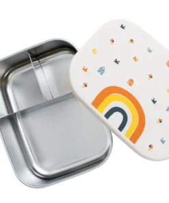 Cotton Cloud Brotdose aus Edelstahl | Regenbogen