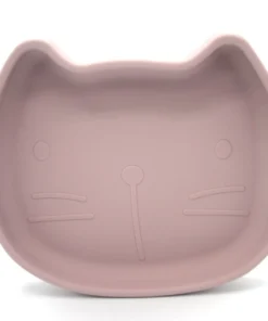 Cotton Cloud Kinderteller mit Saugfuß aus Silikon | Pippa Dusty Mauve