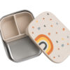 Cotton Cloud Lunchbox aus Edelstahl | Rainbow