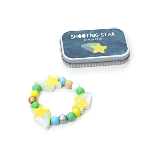 Cotton Twist Holzperlen Kreativ Set Armband Dose | Shooting Star