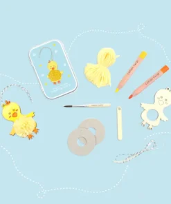 Cotton Twist Kreativ Bastelset Dose | Pompon-Huhn