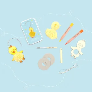 Cotton Twist Kreativ Bastelset Dose | Pompon-Huhn