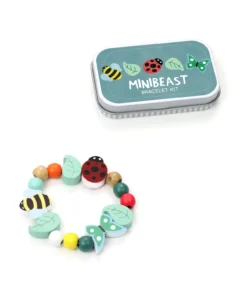 Cotton Twist Holzperlen Kreativ-Set Armband Dose | MINIBEAST