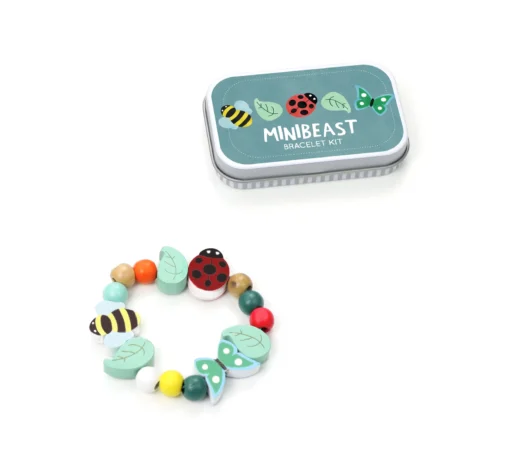 Cotton Twist Holzperlen Kreativ-Set Armband Dose | MINIBEAST