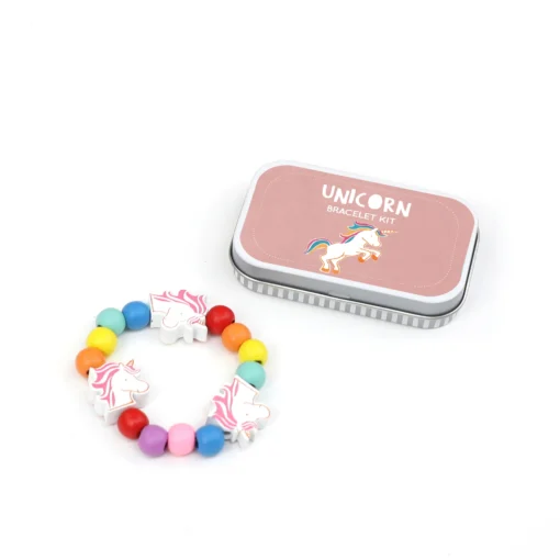 Cotton Twist Holzperlen Armband Dose| EINHORN