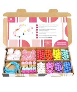 Cotton Twist Holzperlen Kreativ-Set Armband | Einhorn