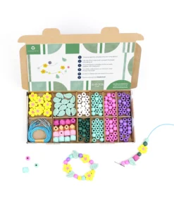 Cotton Twist Holzperlen Kreativ-Set Armband | Woodland
