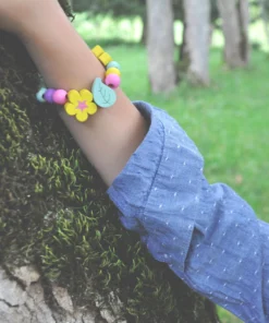 Cotton Twist Holzperlen Kreativ-Set Armband | Woodland
