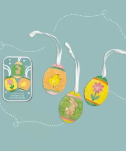 Cotton Twist Kreativ Bastelset Dose | 3 Oster-Ei-Dekorationen