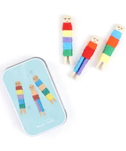 Cotton Twist Holzperlen Kreativ Set Dose (ab 3 J.) | Sorgepüppchen