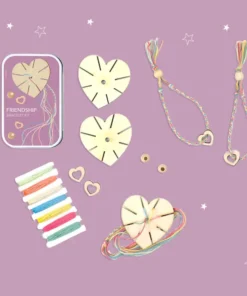 Cotton Twist Holzperlen Kreativ Set Dose | Freundschaftsarmbänder